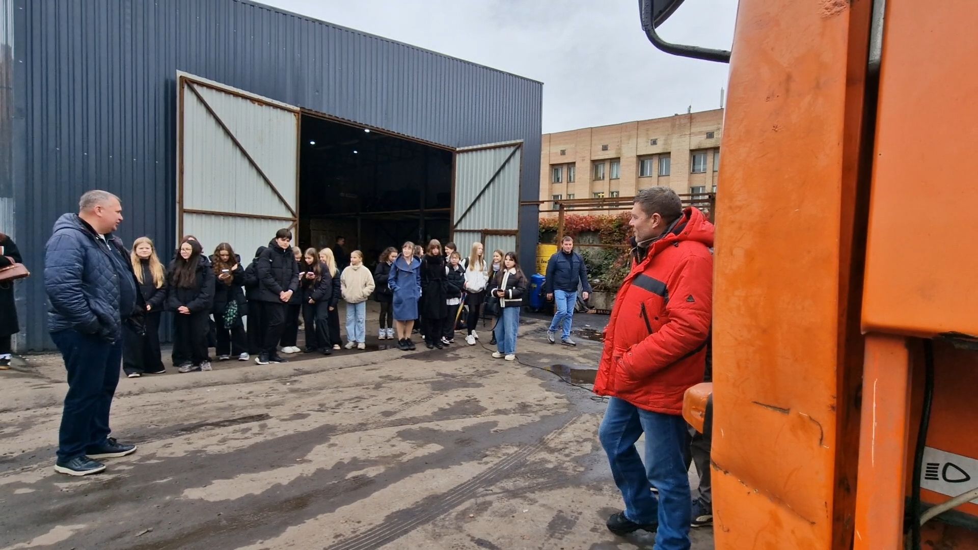 мбу благоустройство балашиха, экскурсия для школьников на мбу благоустройство балашиха,