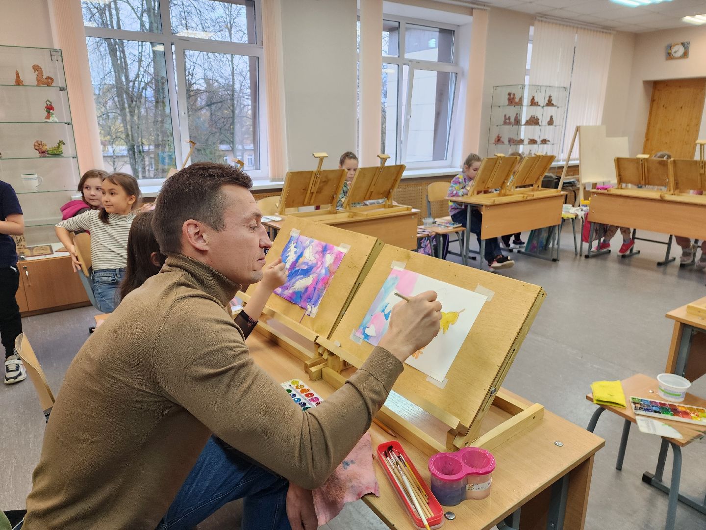 красноармейск, городской округ пушкинский, детская школа искусств, новое оборудование,