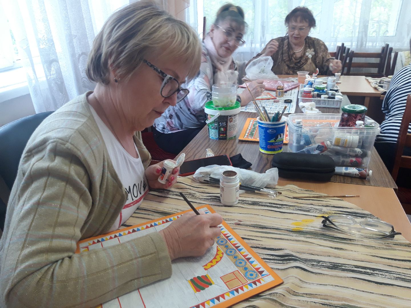 пенсионеры, искусство,