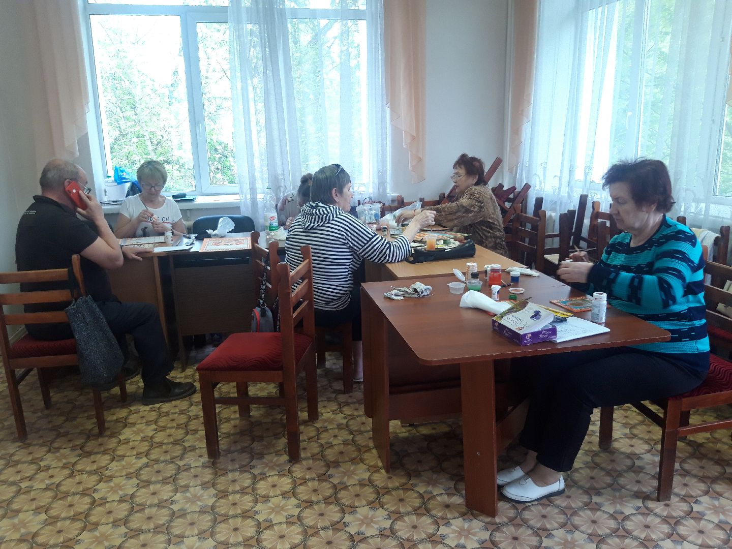 пенсионеры, искусство,