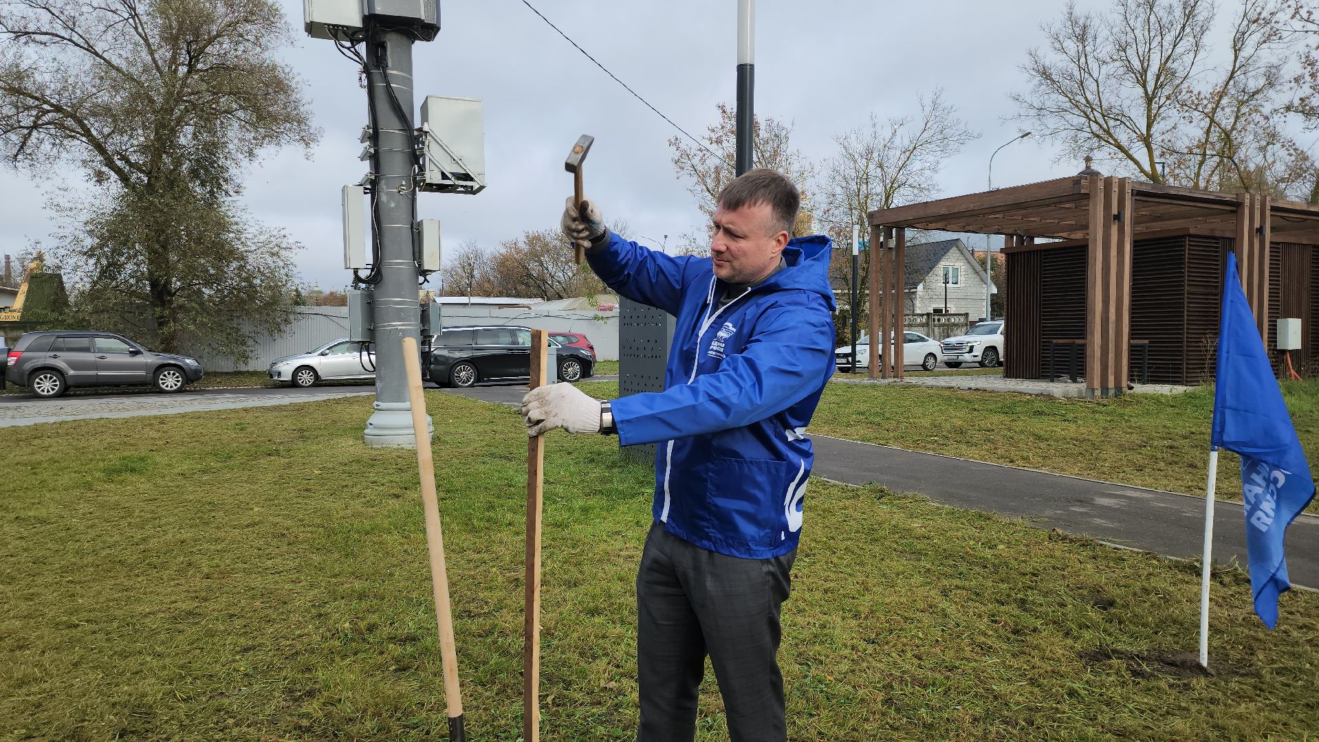 серпухов, подмосковье, высадка дубов, день отца,