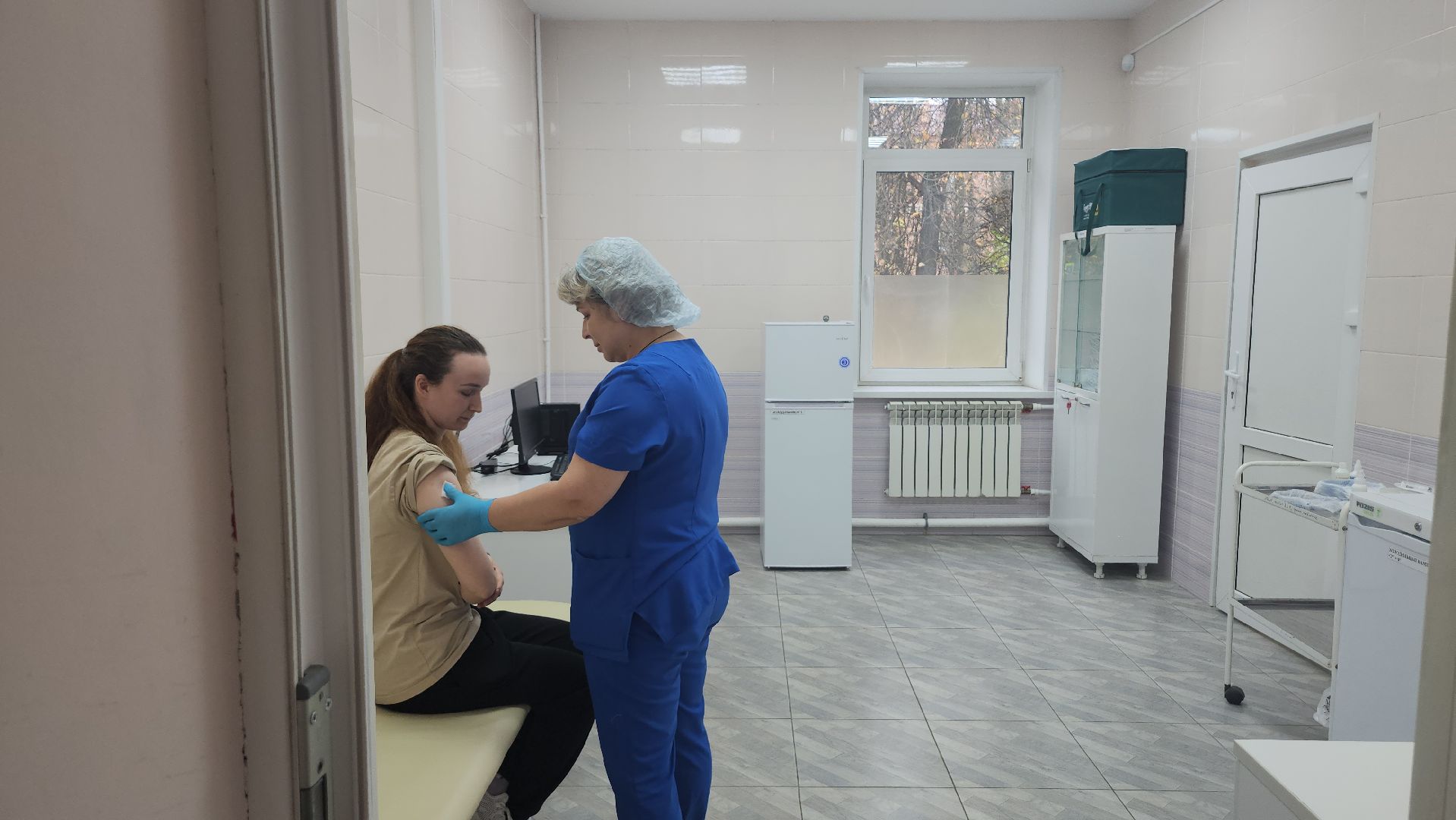 Люберцы, люберецкая областная больница, беременные женщины, вакцинация от гриппа,