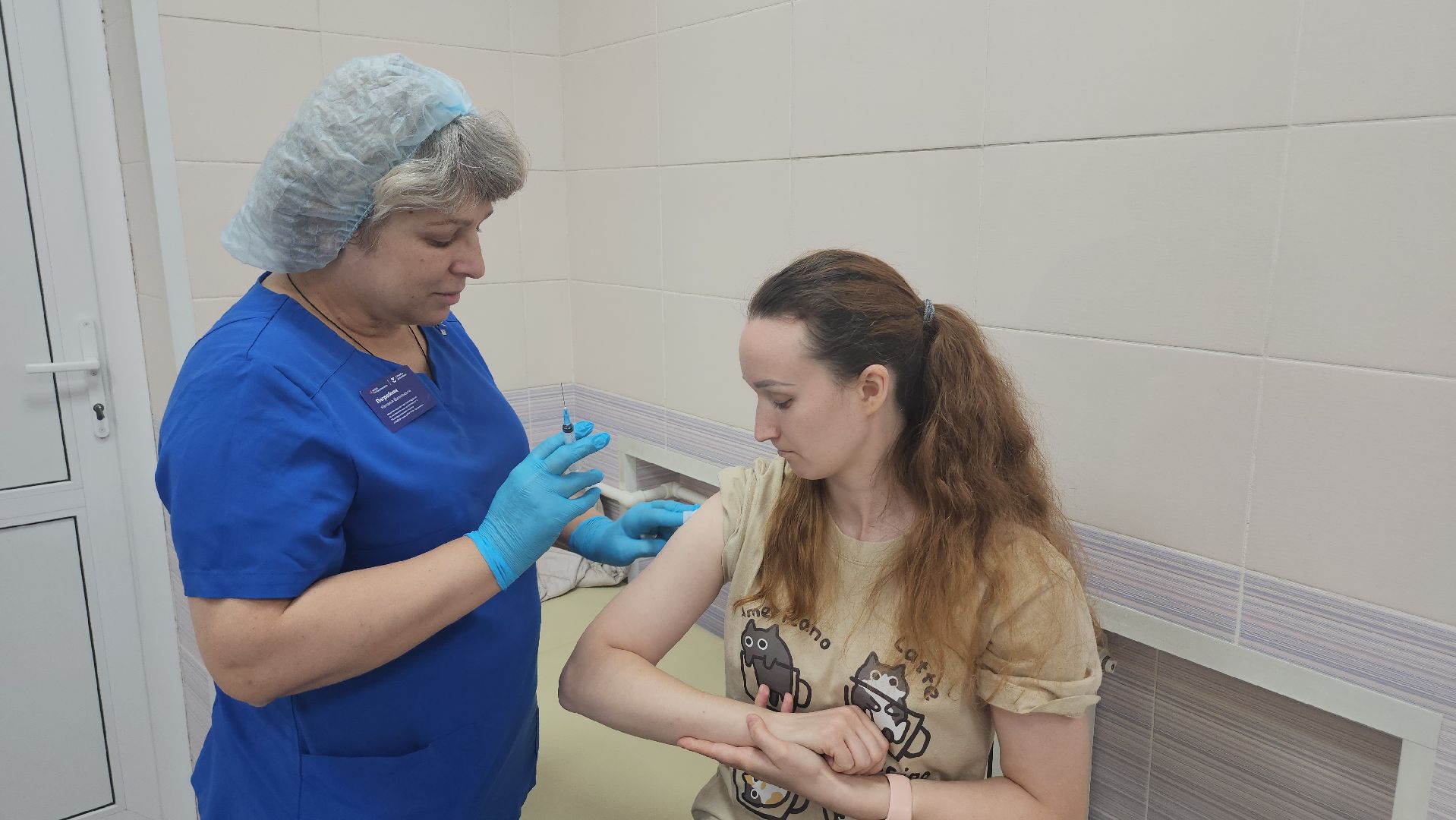 Люберцы, люберецкая областная больница, беременные женщины, вакцинация от гриппа,