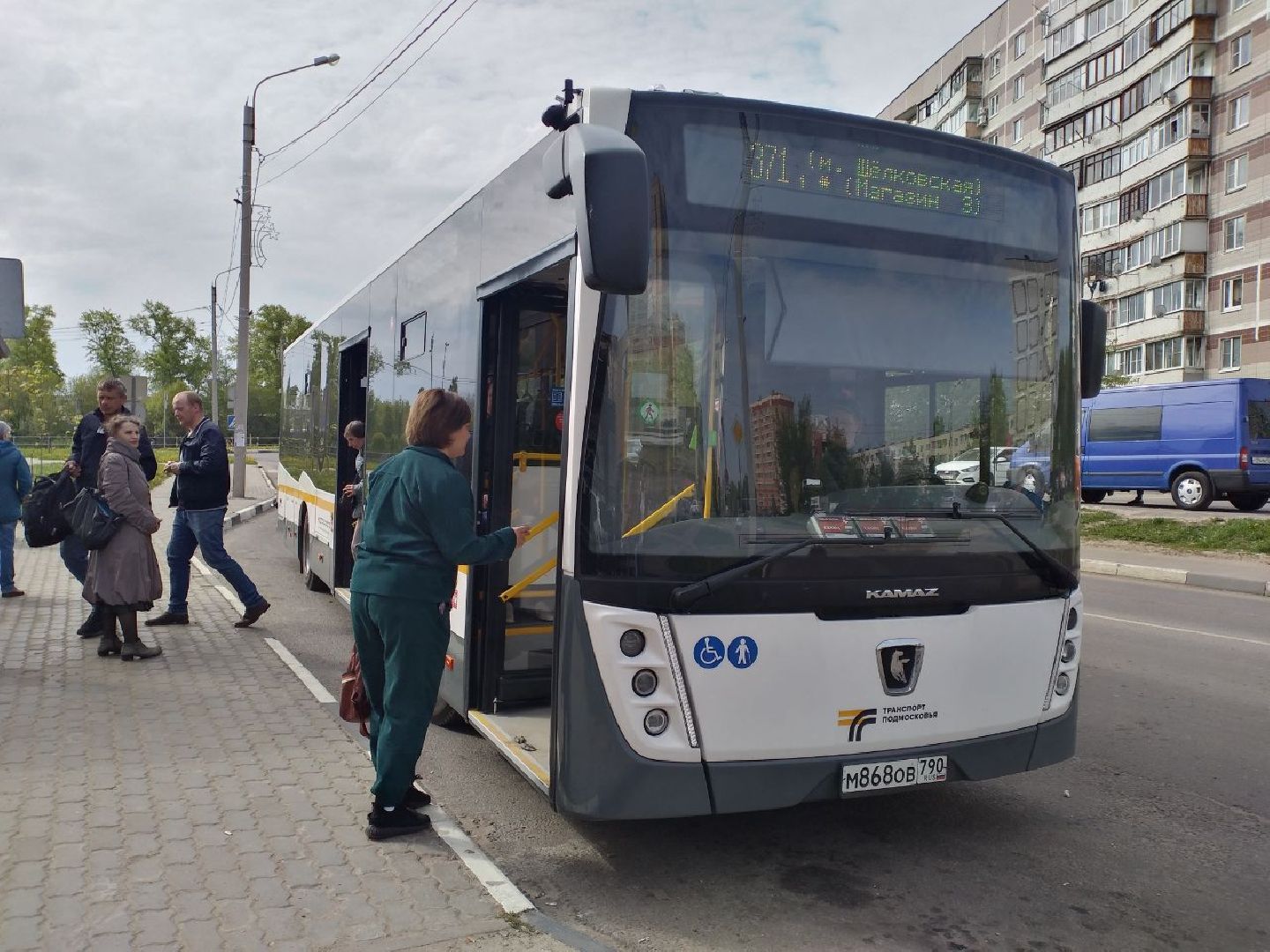 транспорт, новые автобусы, Лосино-Петровский, Мострансавто