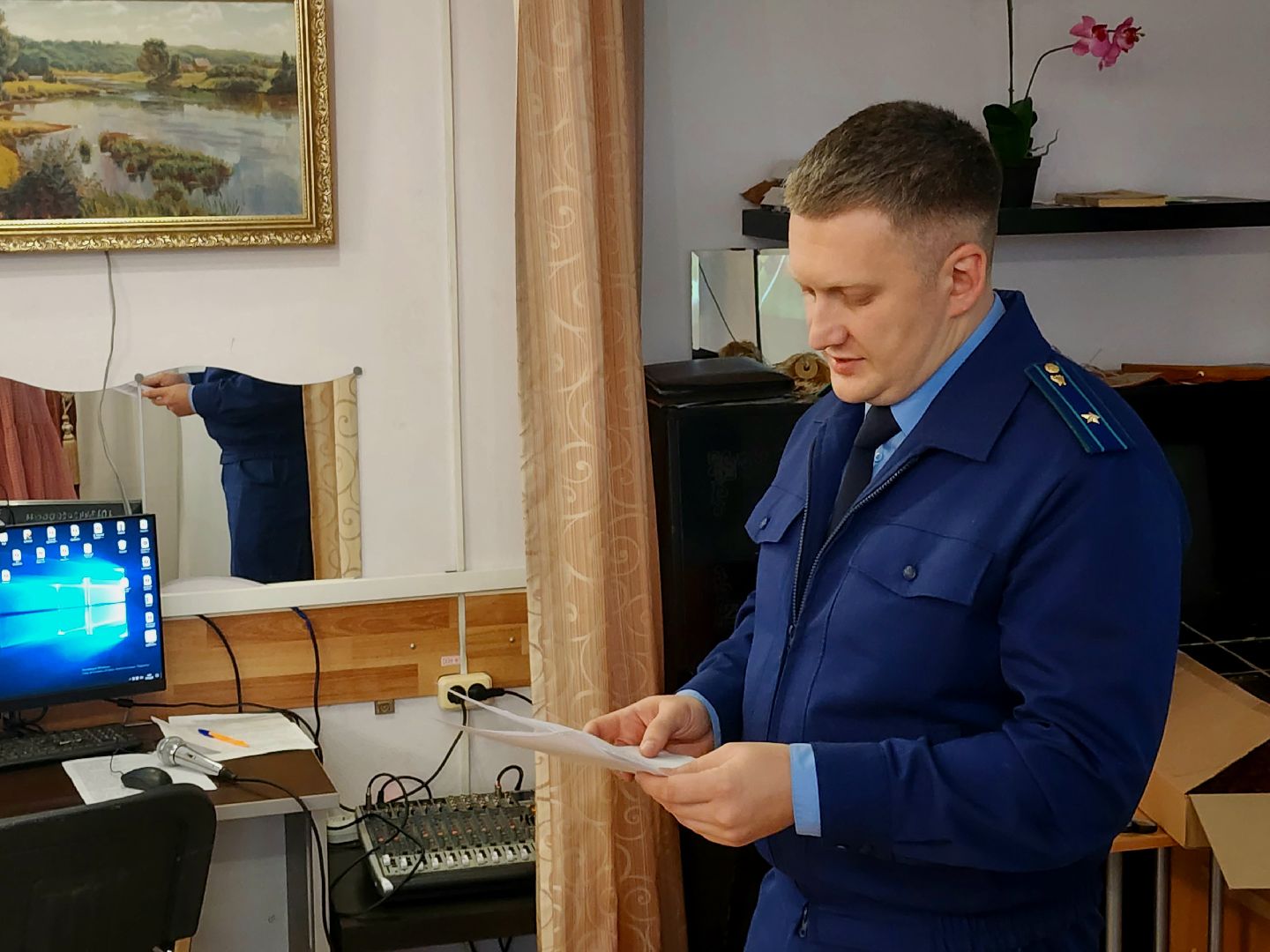 Наро-Фоминск , наро-фоминский городской округ, профилактика мошенничества, Встреча с прокурором ,