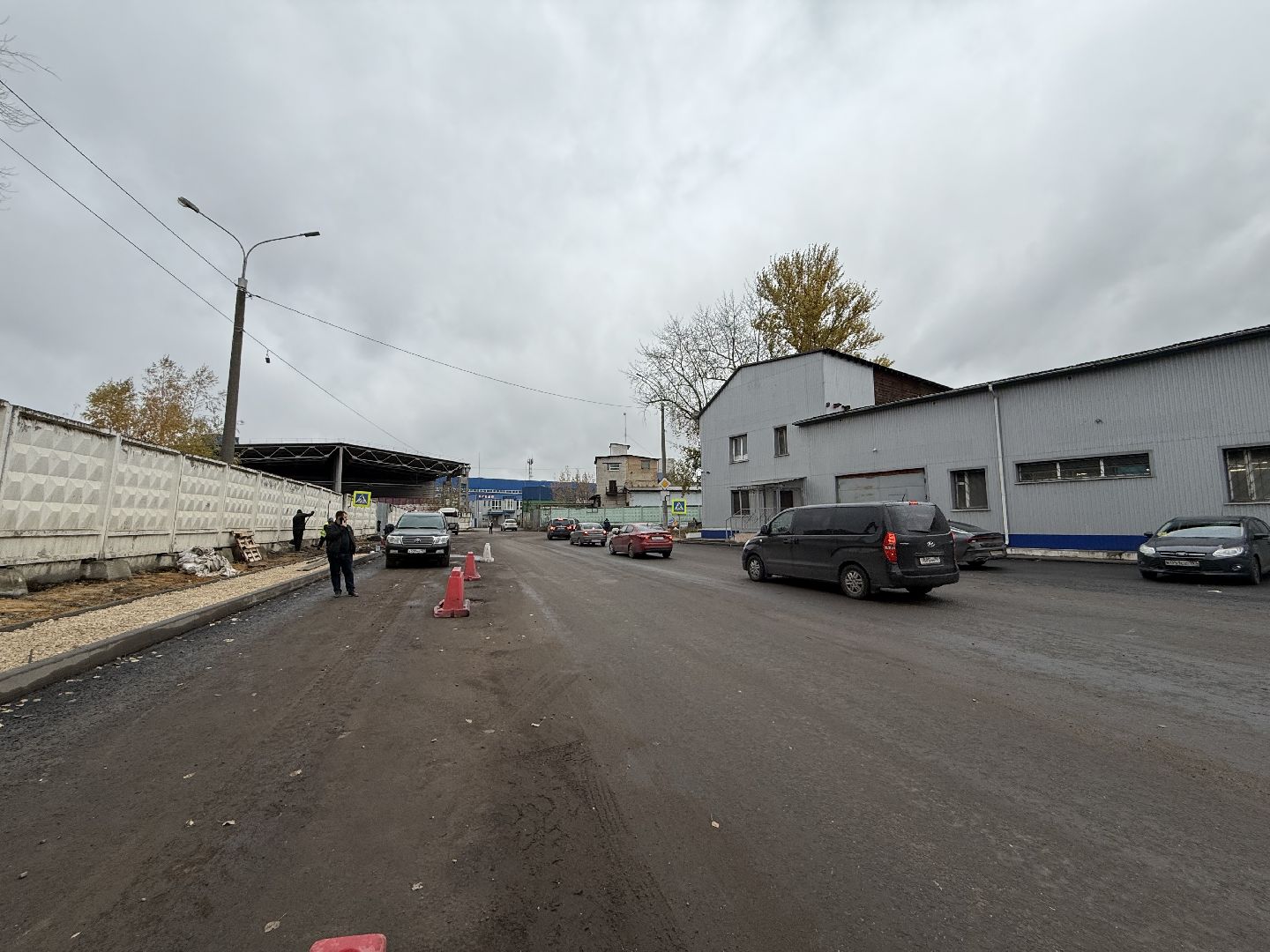 Котельники , Промзона, Силикат, Капитальный ремонт дороги ,