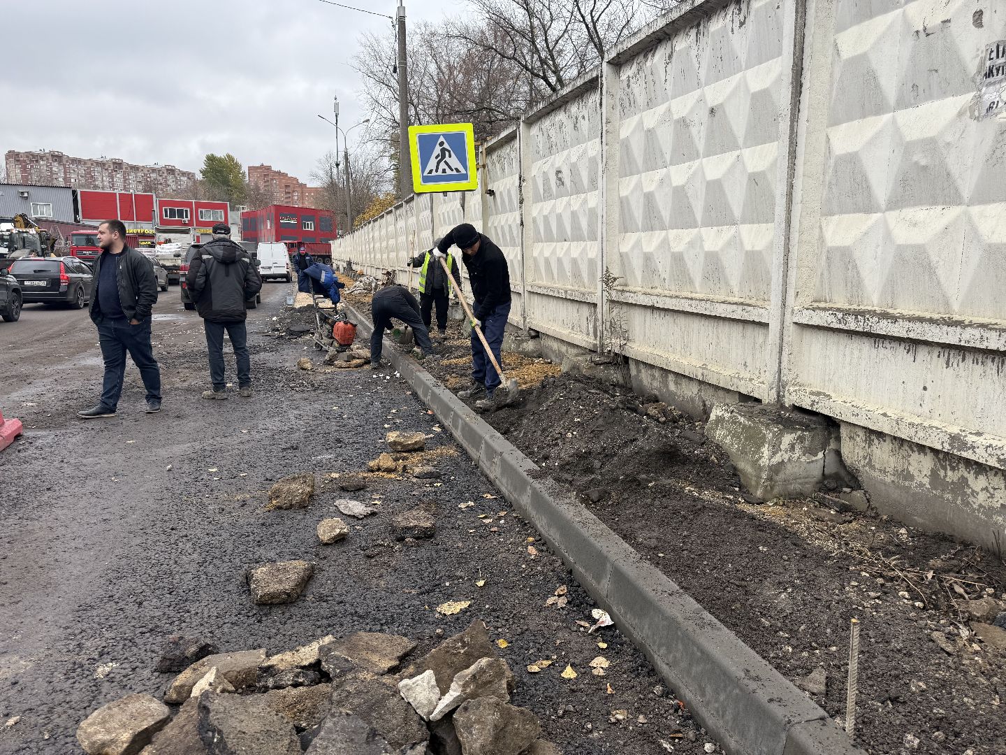 Котельники , Промзона, Силикат, Капитальный ремонт дороги ,