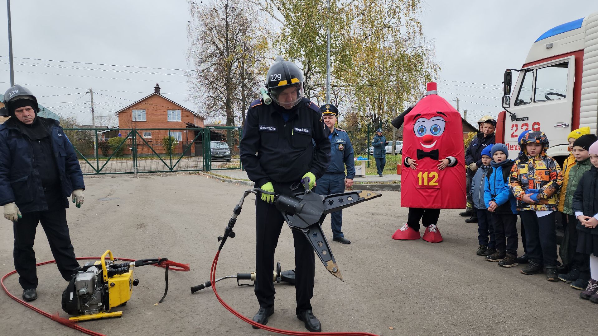 луховицы, мчс 35 лет,школа 1,