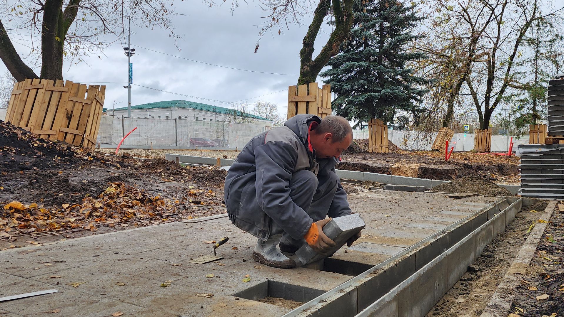 истра, благоустройство,реконструкция  площади,