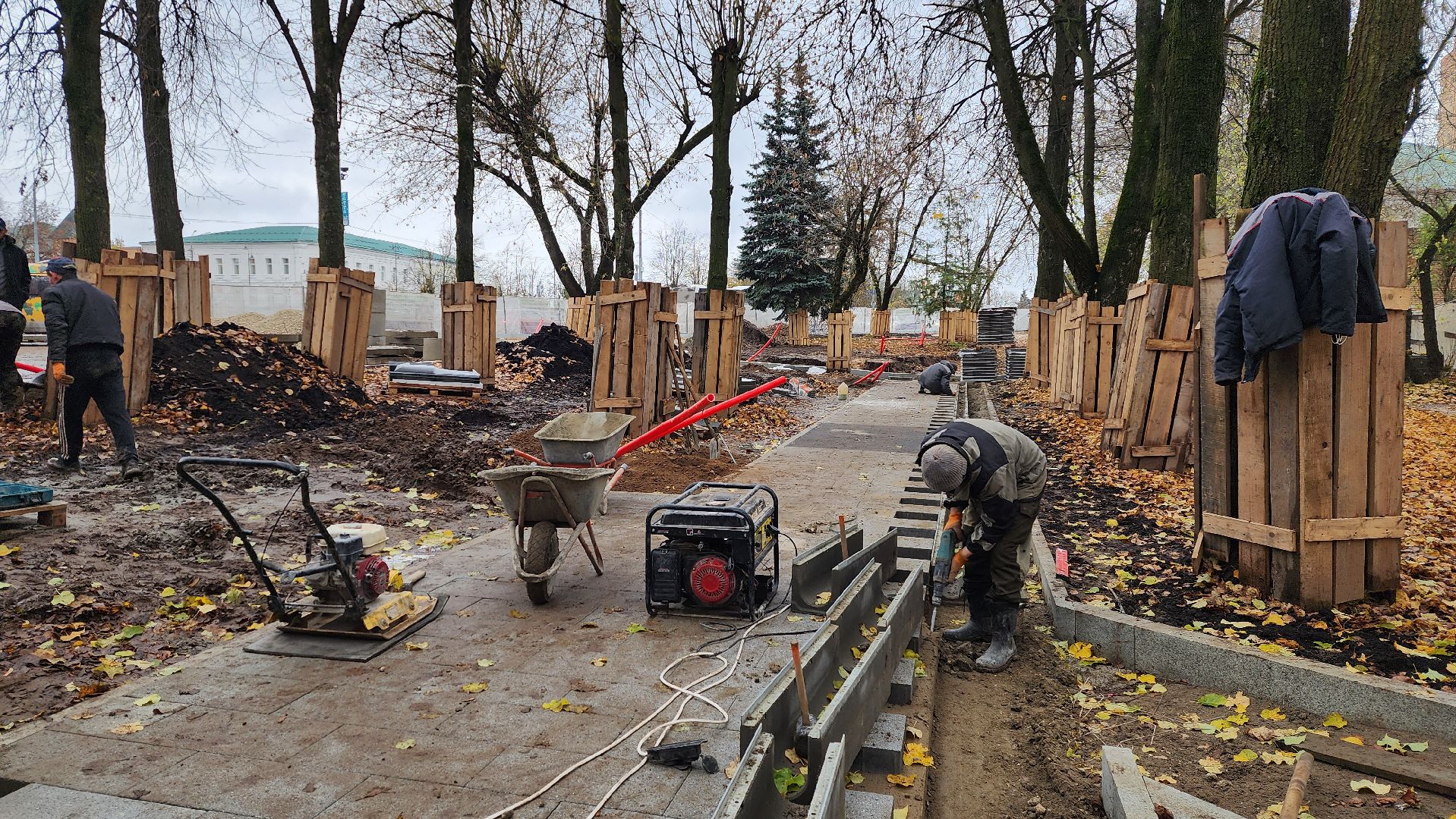 истра, благоустройство,реконструкция  площади,