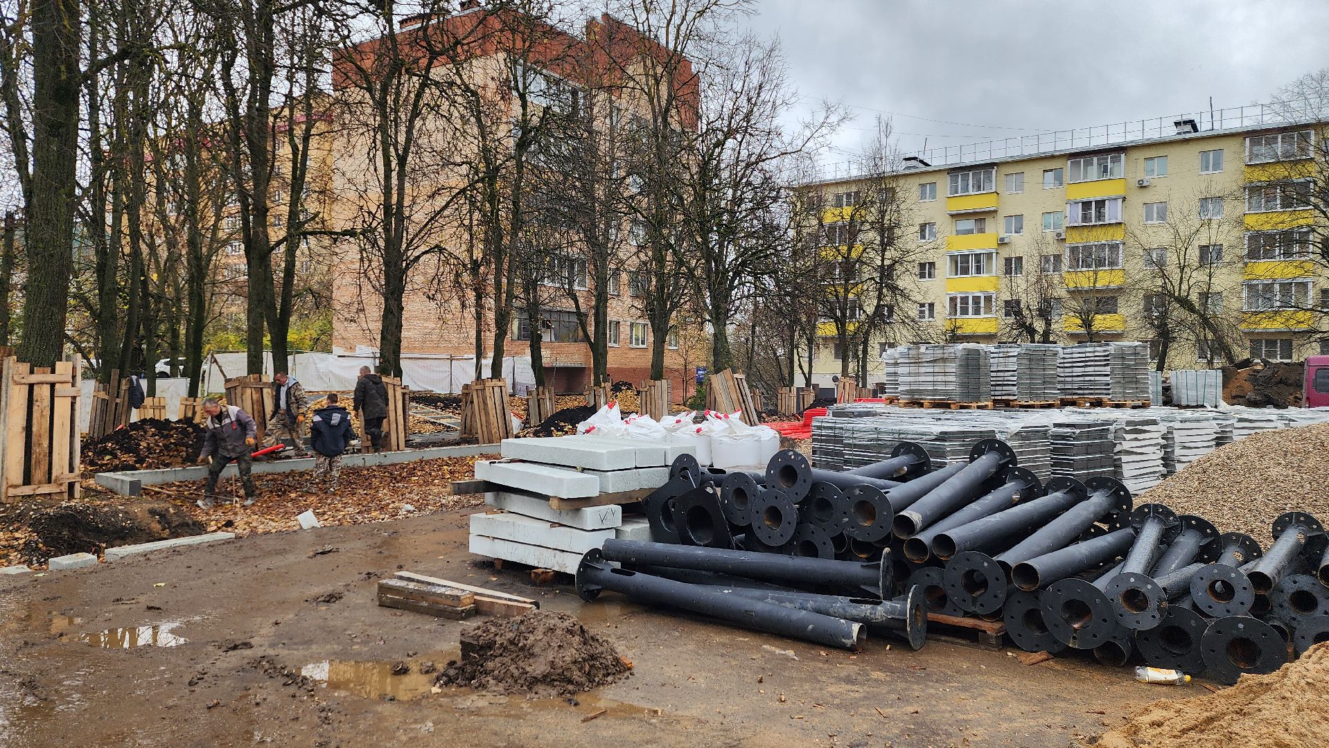истра, благоустройство,реконструкция  площади,