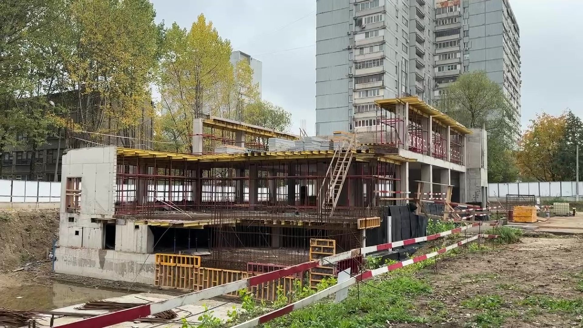 Реутов, строительство школы, пристройка,