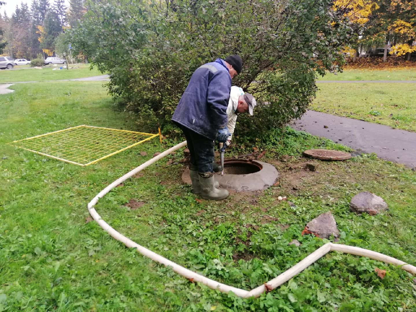 городской округ восход, жкх, благоустройство, канализационные колодцы, канализация,