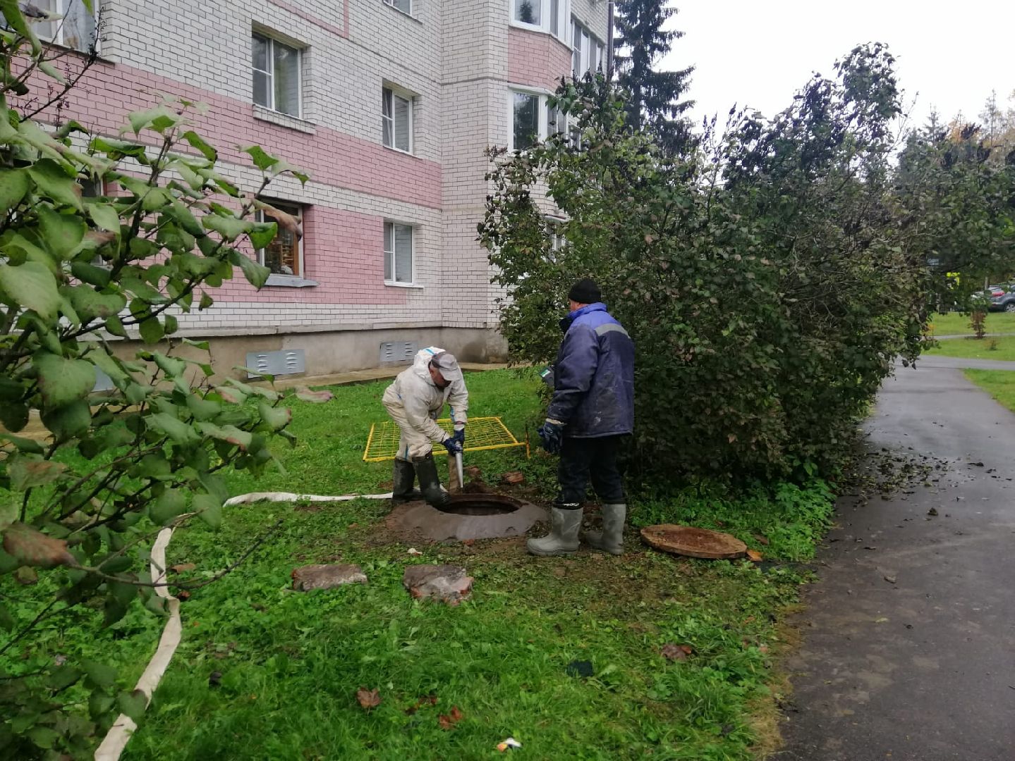 городской округ восход, жкх, благоустройство, канализационные колодцы, канализация,