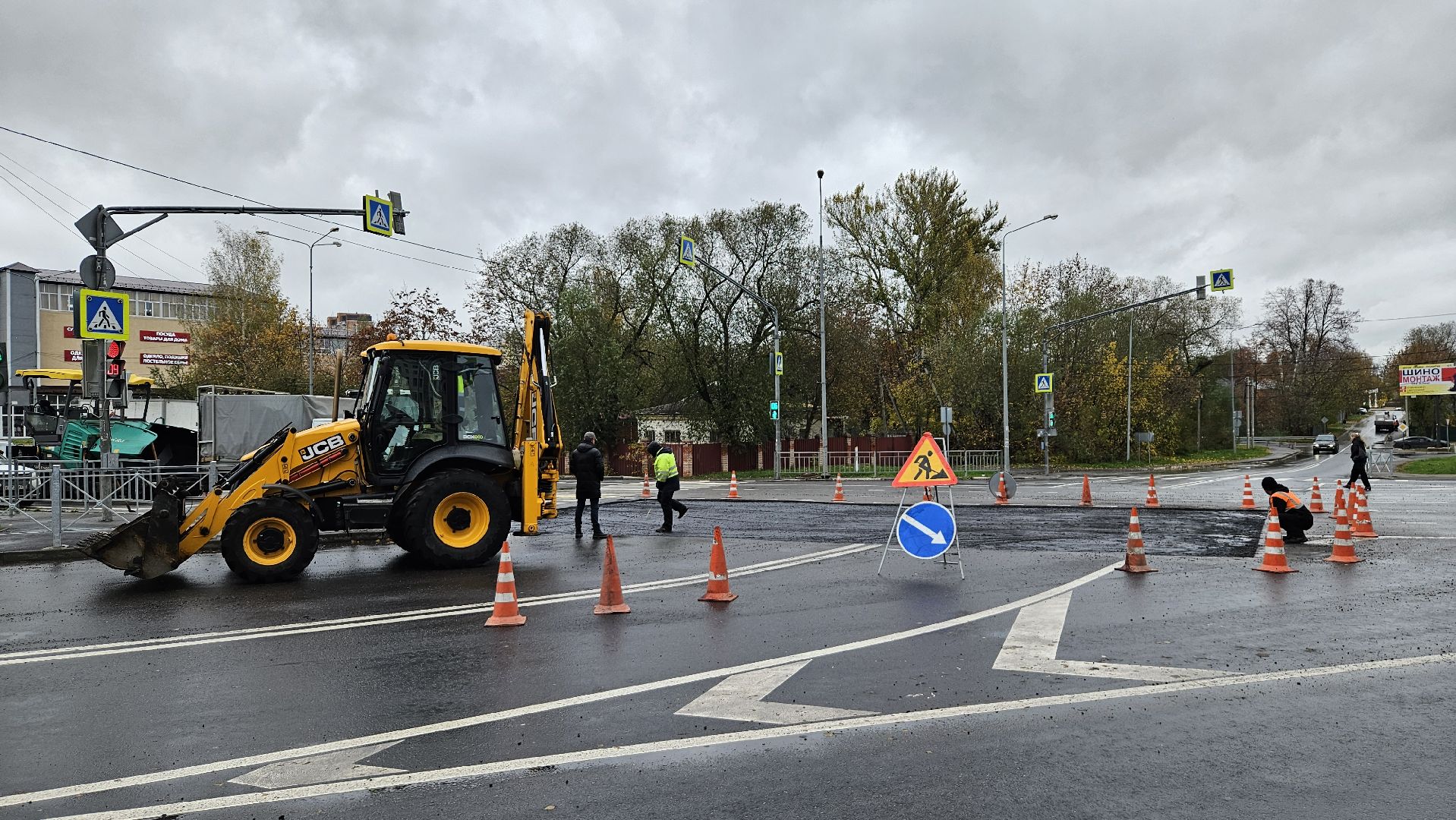 долгопрудный, ремонт дороги, проспект пацаева, ямочный ремонт дорог,
