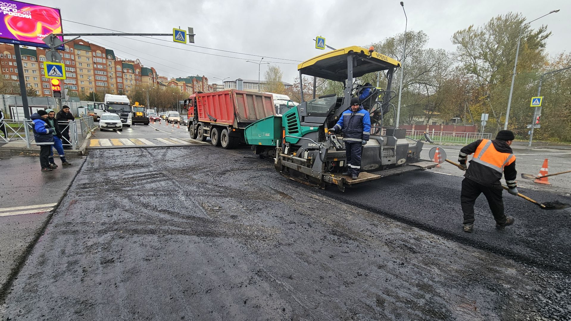 долгопрудный, ремонт дороги, проспект пацаева, ямочный ремонт дорог,
