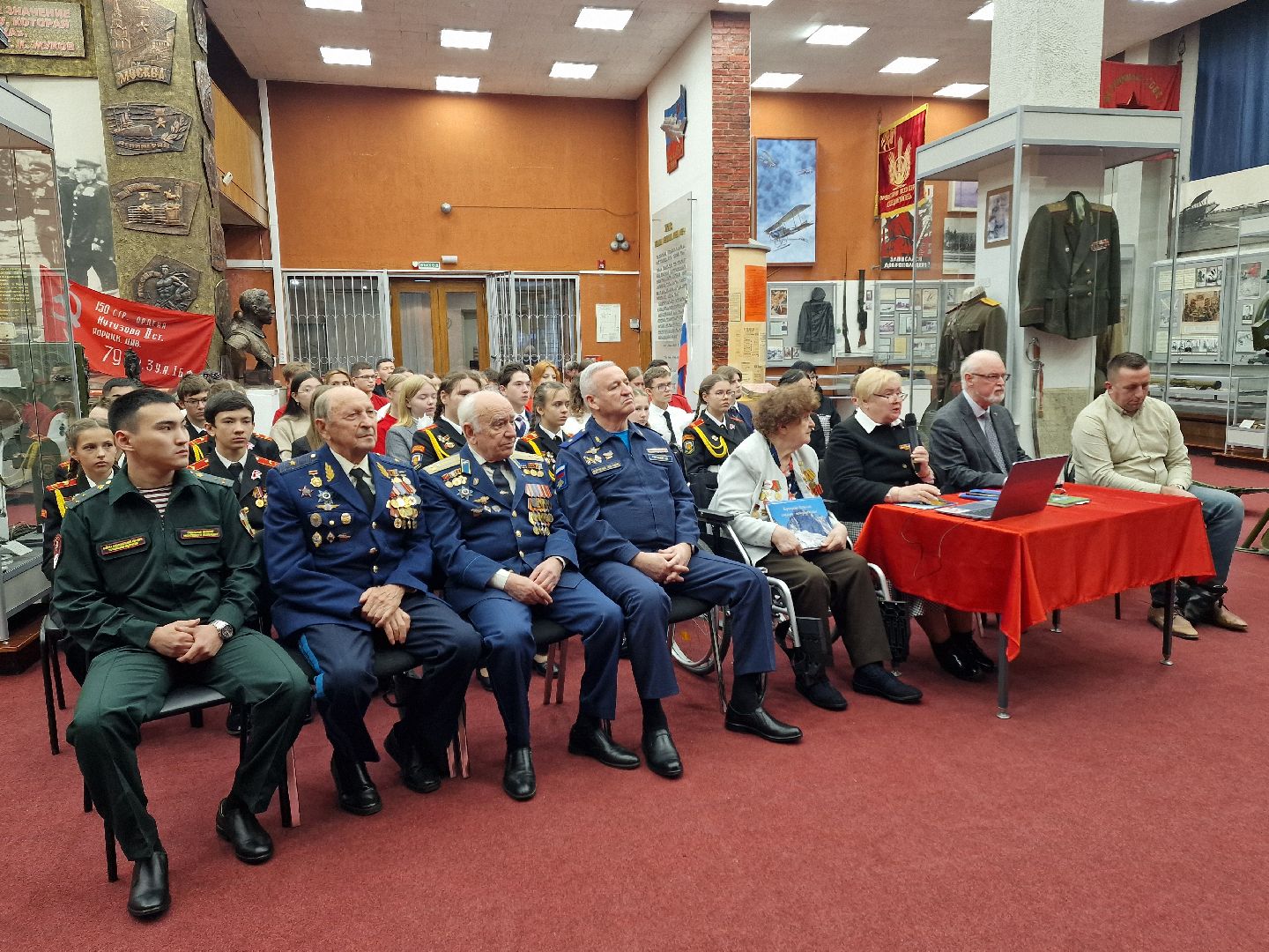 урок мужества в музее войск пво в балашихе, балашиха,