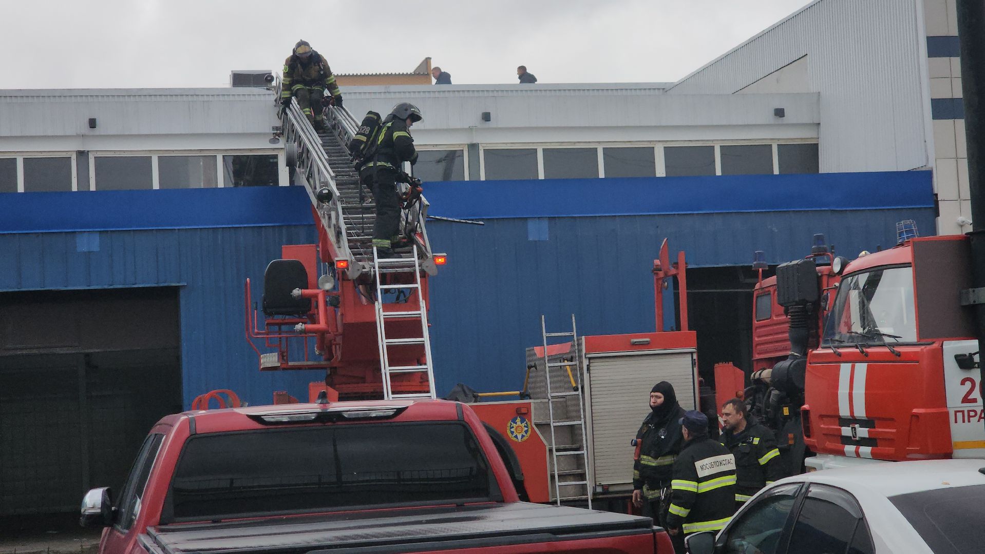 пушкино, пожар, Пожар на ярославском шоссе,