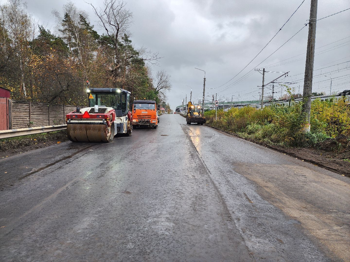раменское, строительство, путепровод быково, ремонт дороги на леволинейной улице,