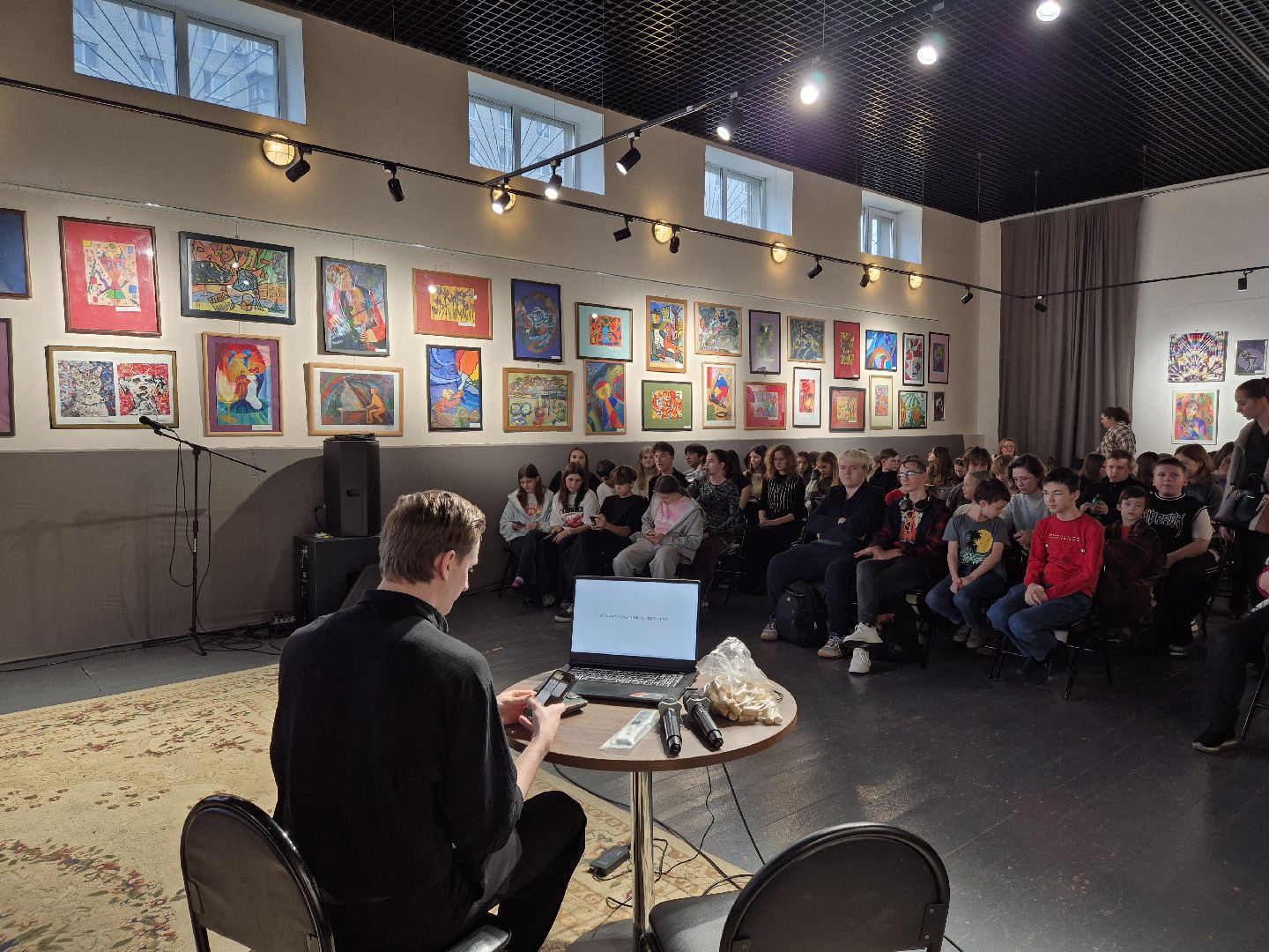 дши им якова флиера, детская школа искусств, встреча с актером, орехово-зуево,