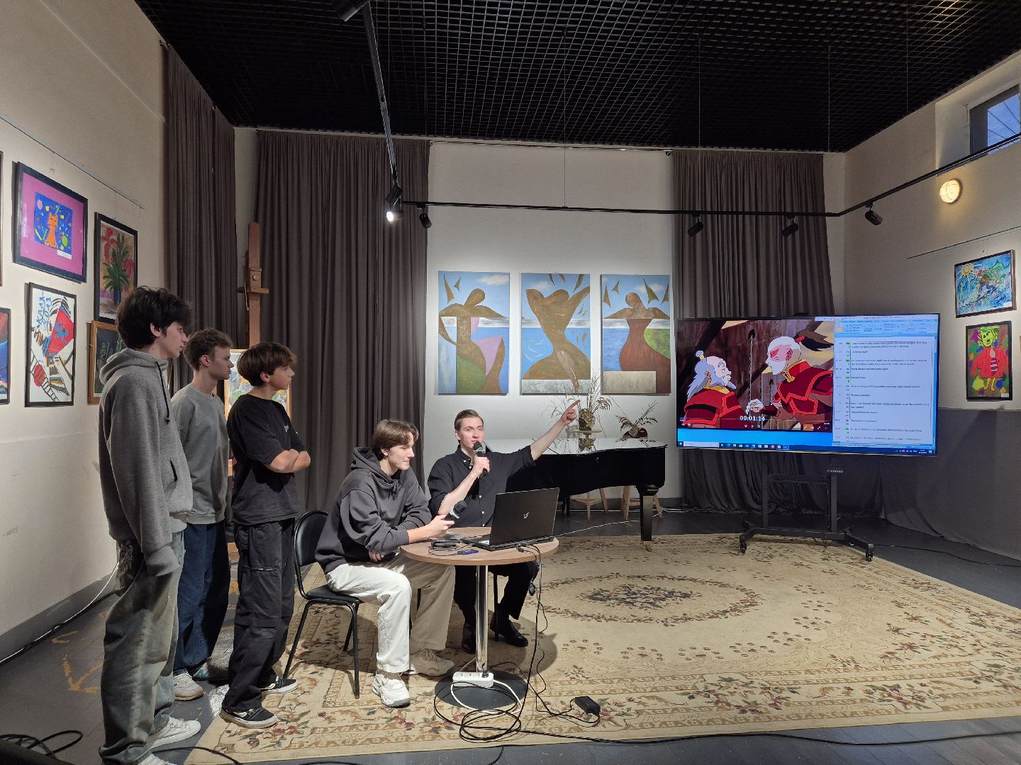 дши им якова флиера, детская школа искусств, встреча с актером, орехово-зуево,