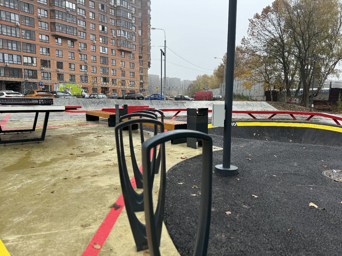 скейт площадка, ленинский городской округ,центральный парк видного,