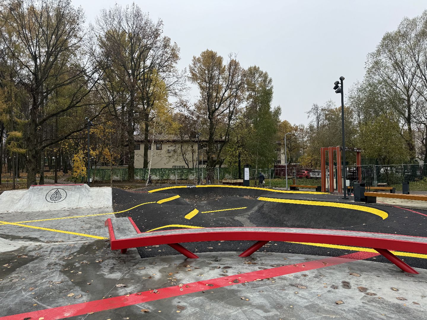 скейт площадка, ленинский городской округ,центральный парк видного,