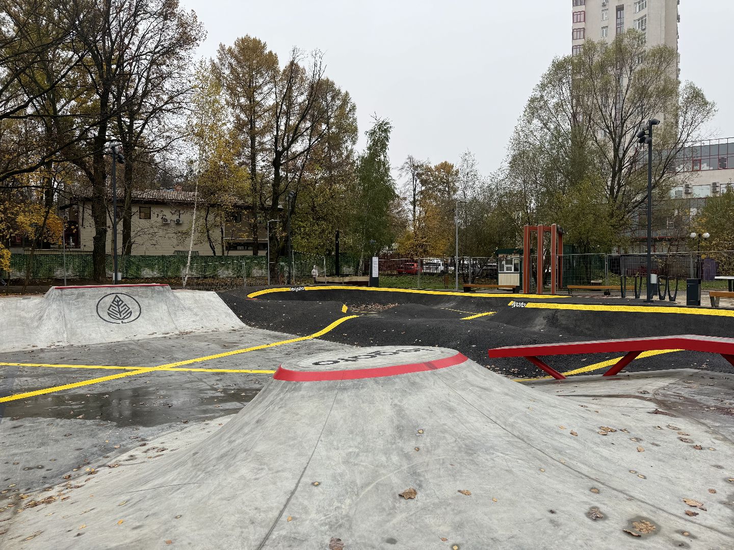 скейт площадка, ленинский городской округ,центральный парк видного,