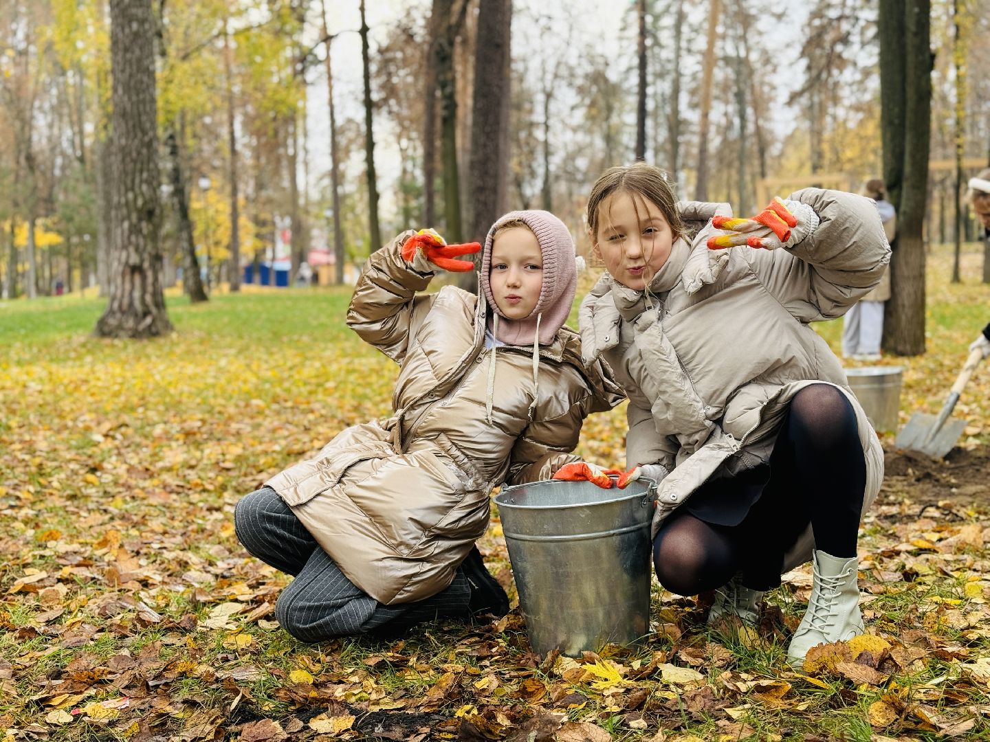 раменское, высадка деревьев, раменский городской парк, раменская гимназия 2, экологическая акция, патриотическая акция,