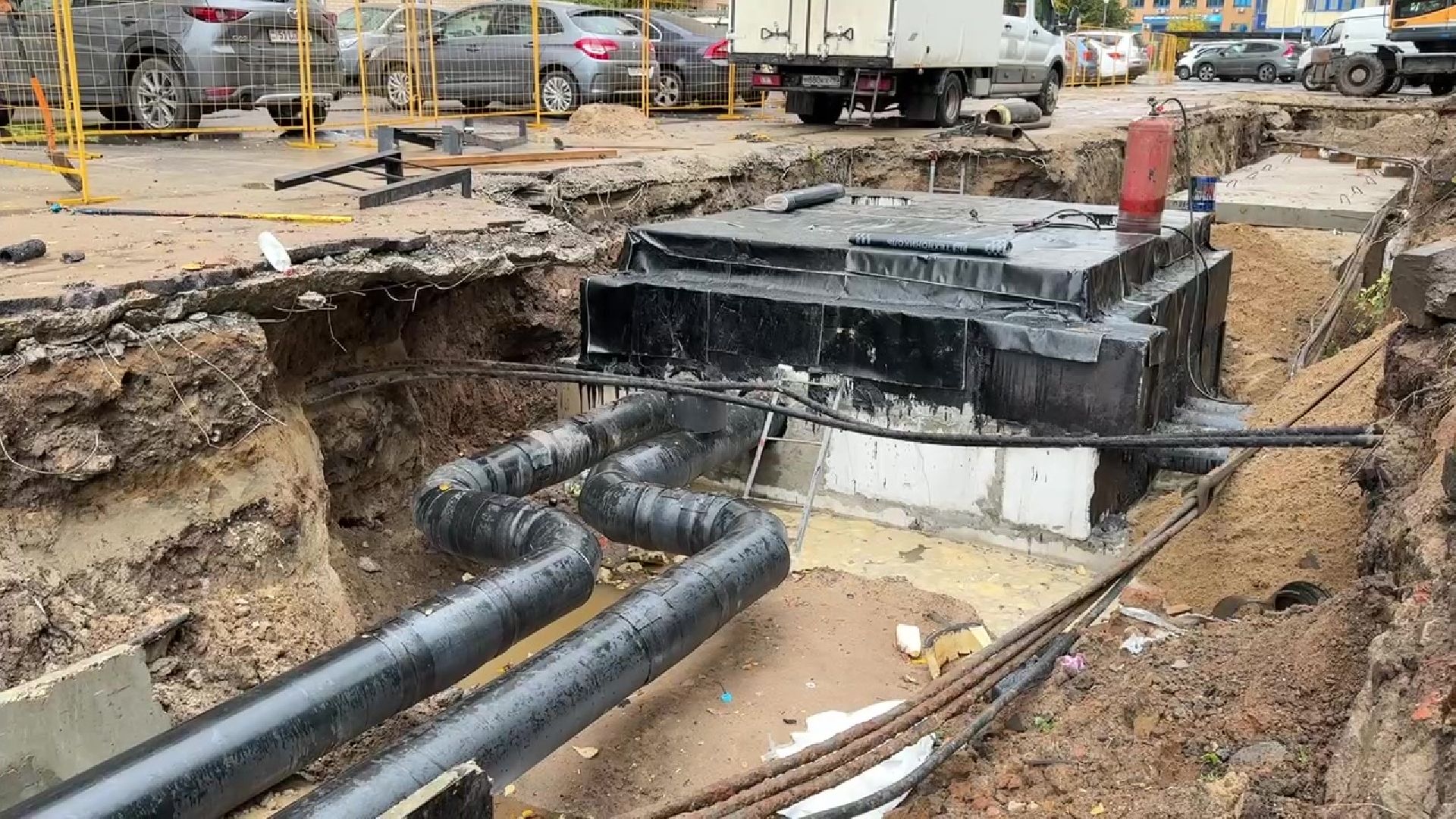 Реутов, реконструкция, теплосети, замена труб, байпасы,