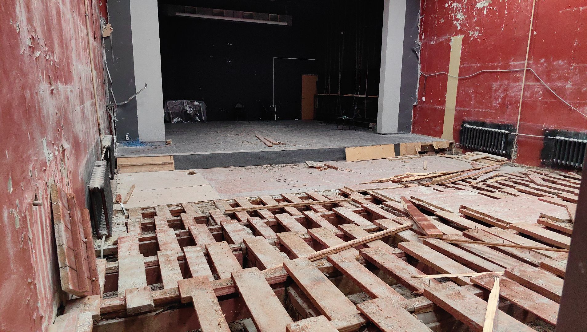 дворец, культура, обновление, зал, спектакль,