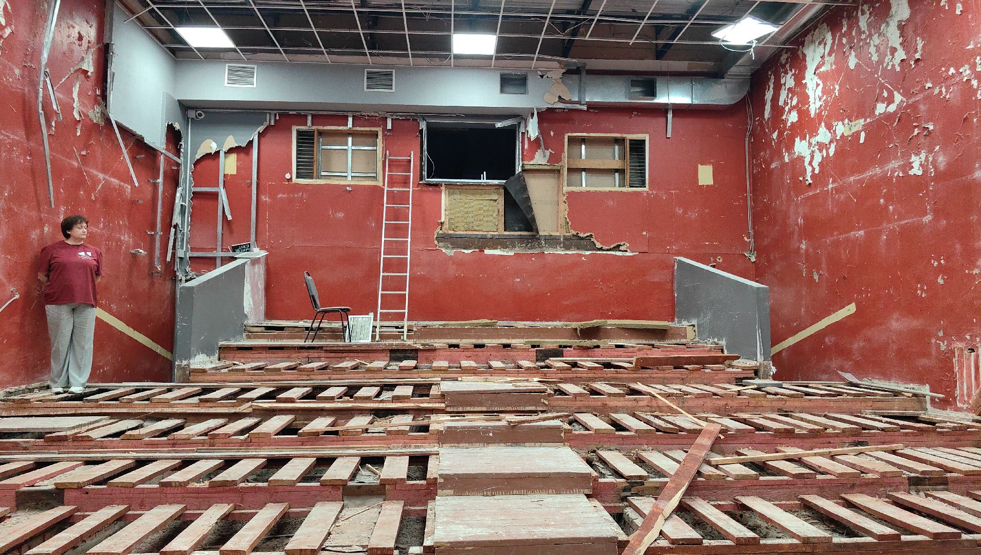 дворец, культура, обновление, зал, спектакль,