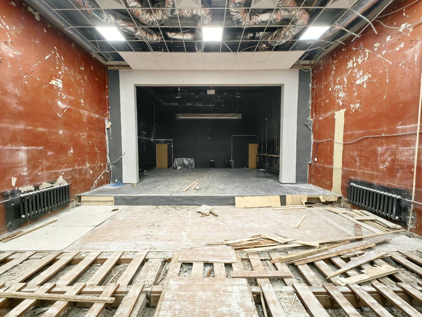 дворец, культура, обновление, зал, спектакль,