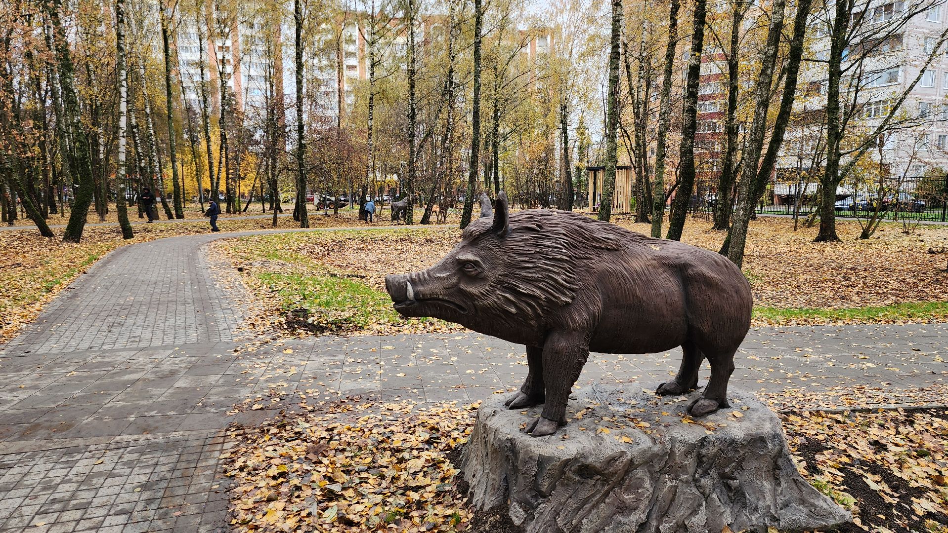 серпухов, подмосковье, парк питомник,