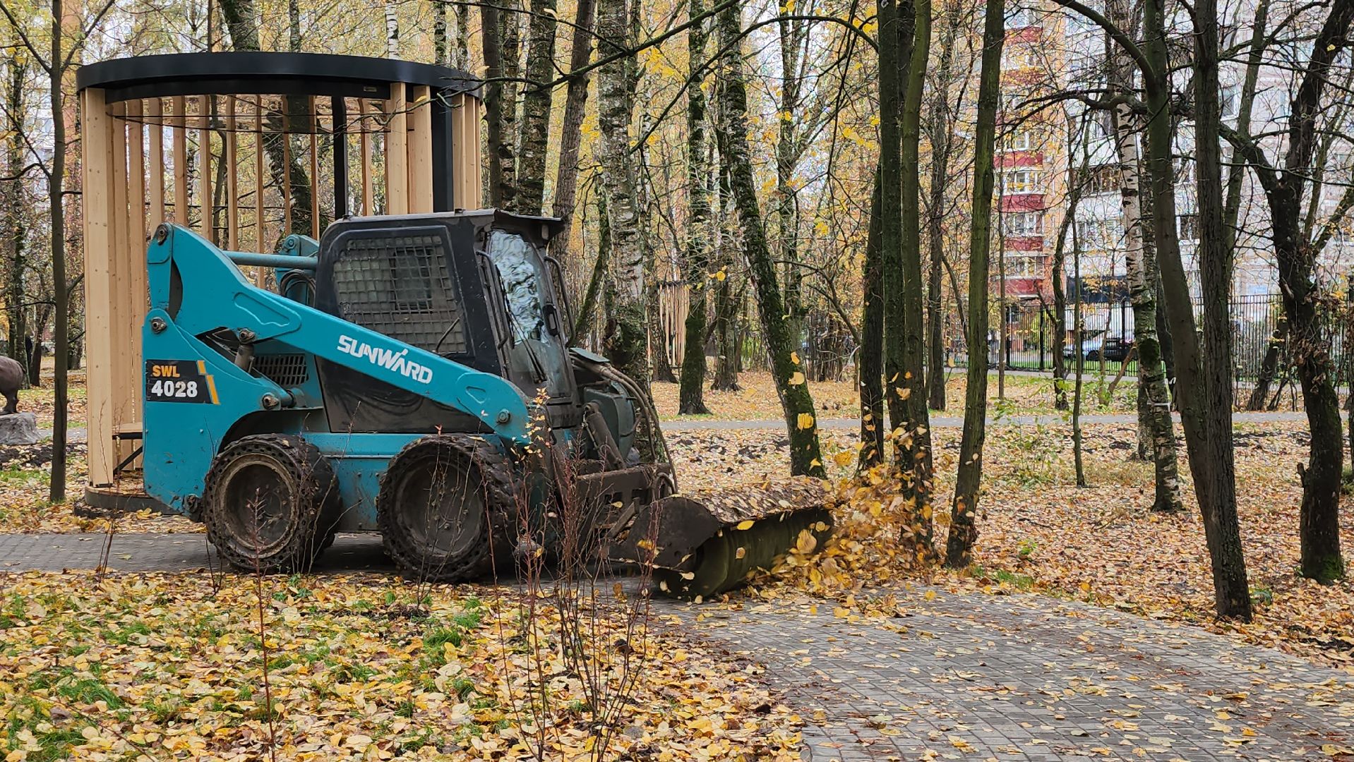 серпухов, подмосковье, парк питомник,