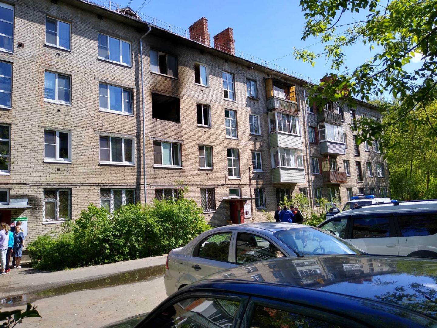 Раменское, ЧП, пожар, взрыв газа