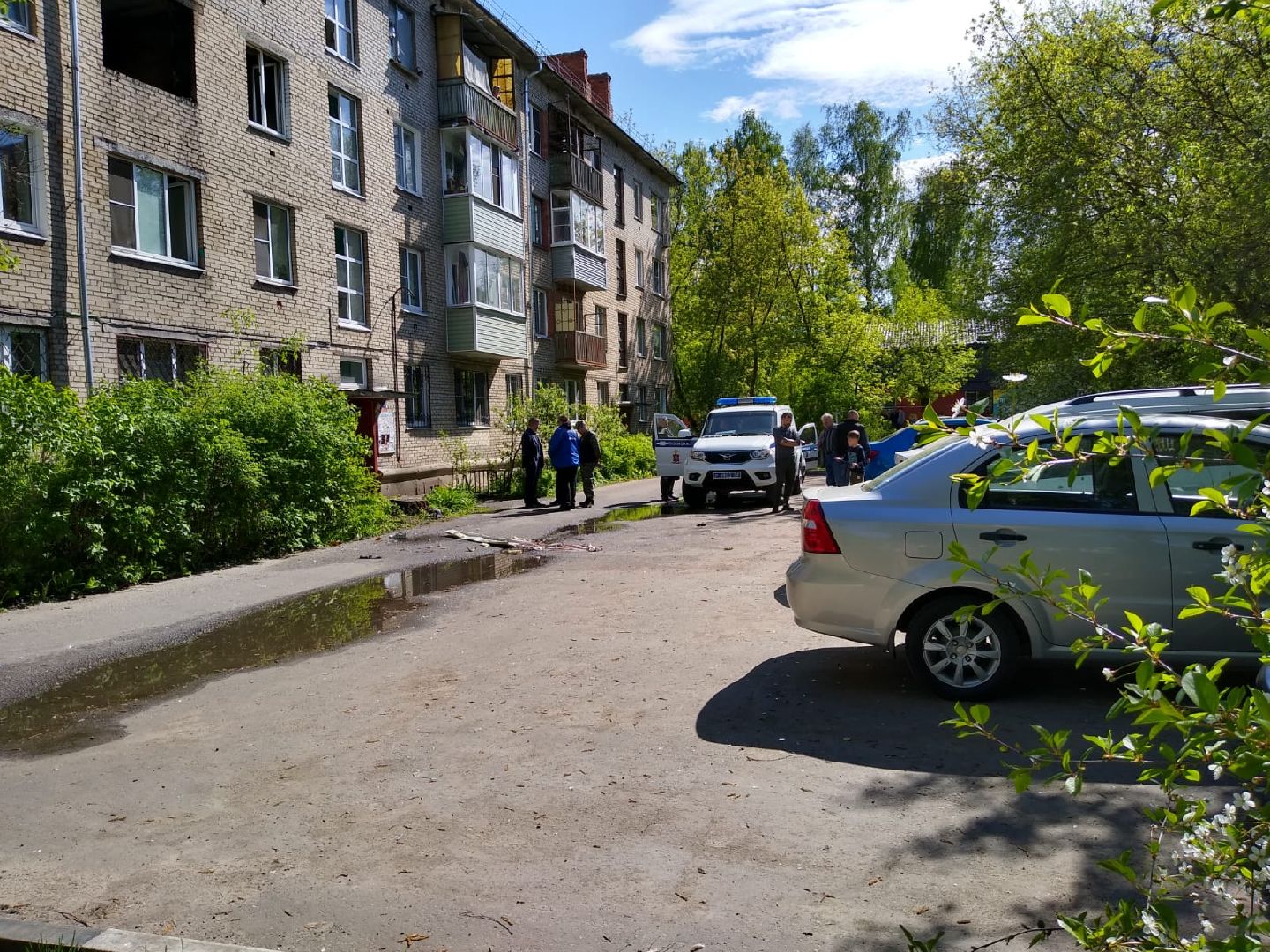 Раменское, ЧП, пожар, взрыв газа