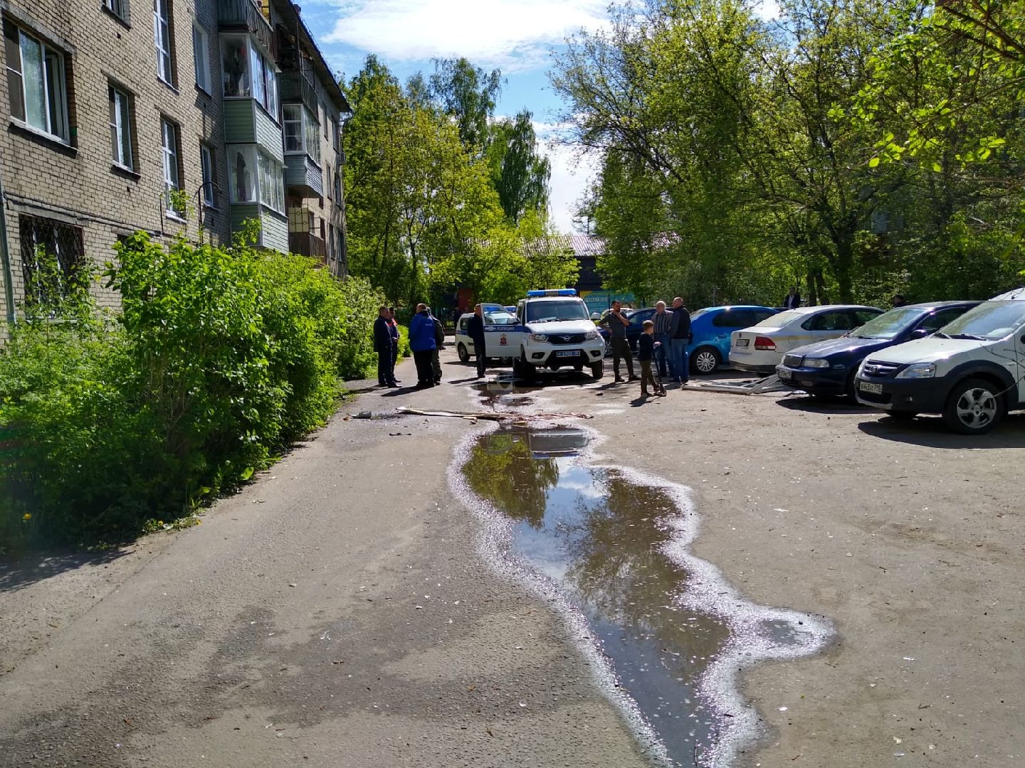 Раменское, ЧП, пожар, взрыв газа