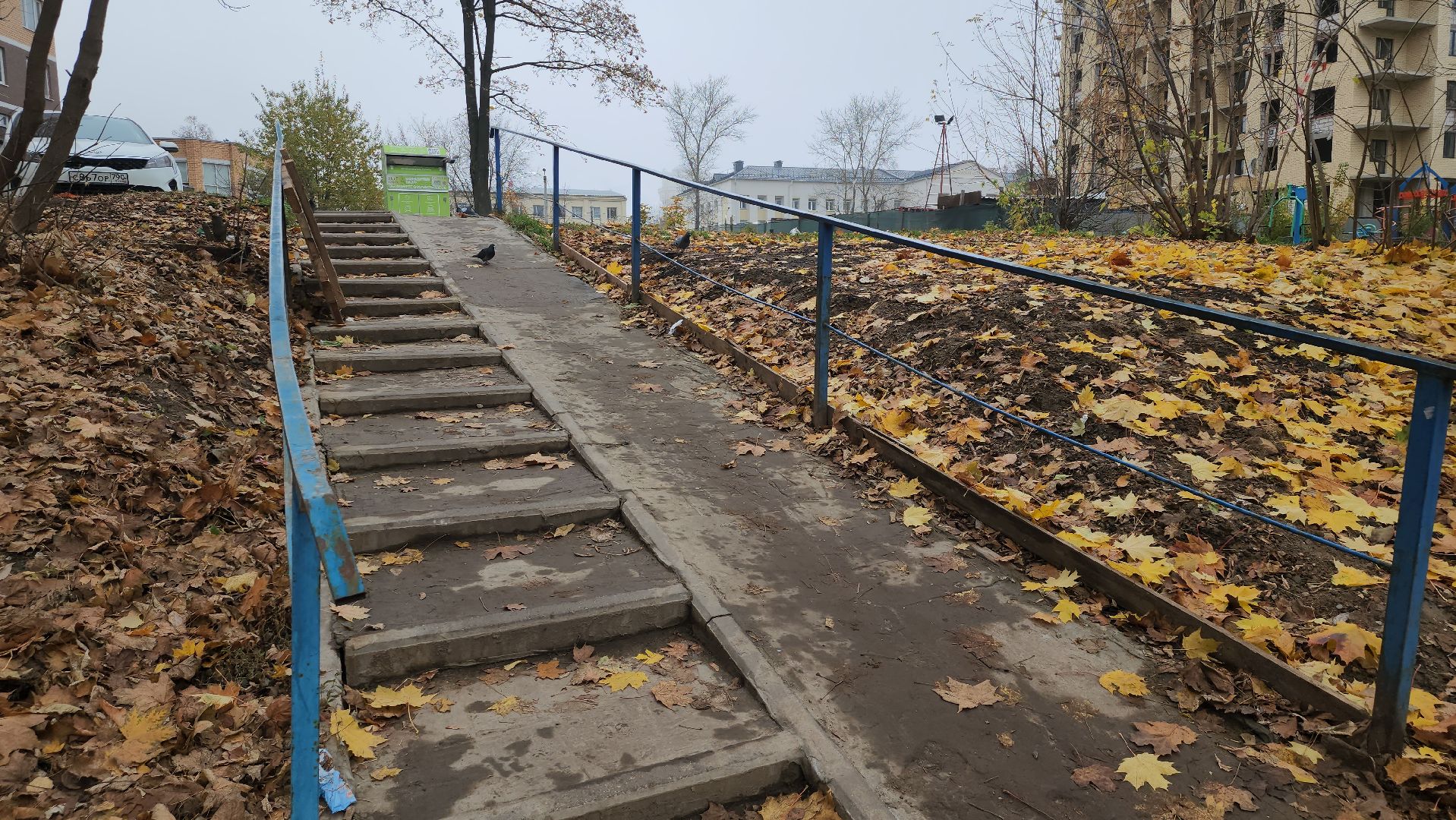 щёлково, ремонт лестницы, жкх,