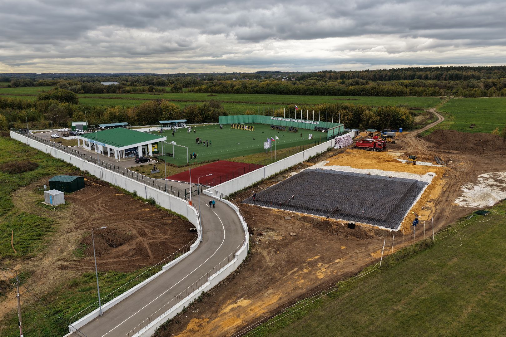 видео с коптера, лукодром бронницы,спорт в бронницах,