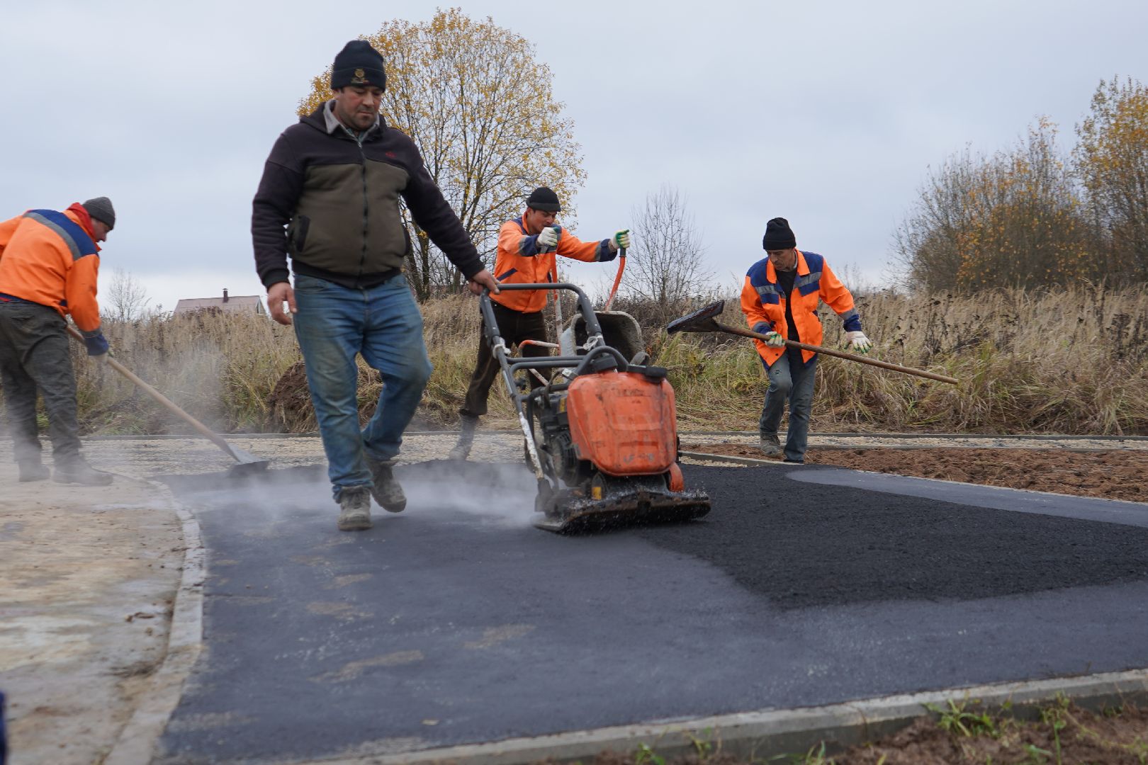 малино, ступино, благоустройство, сквер, воркаут зона,