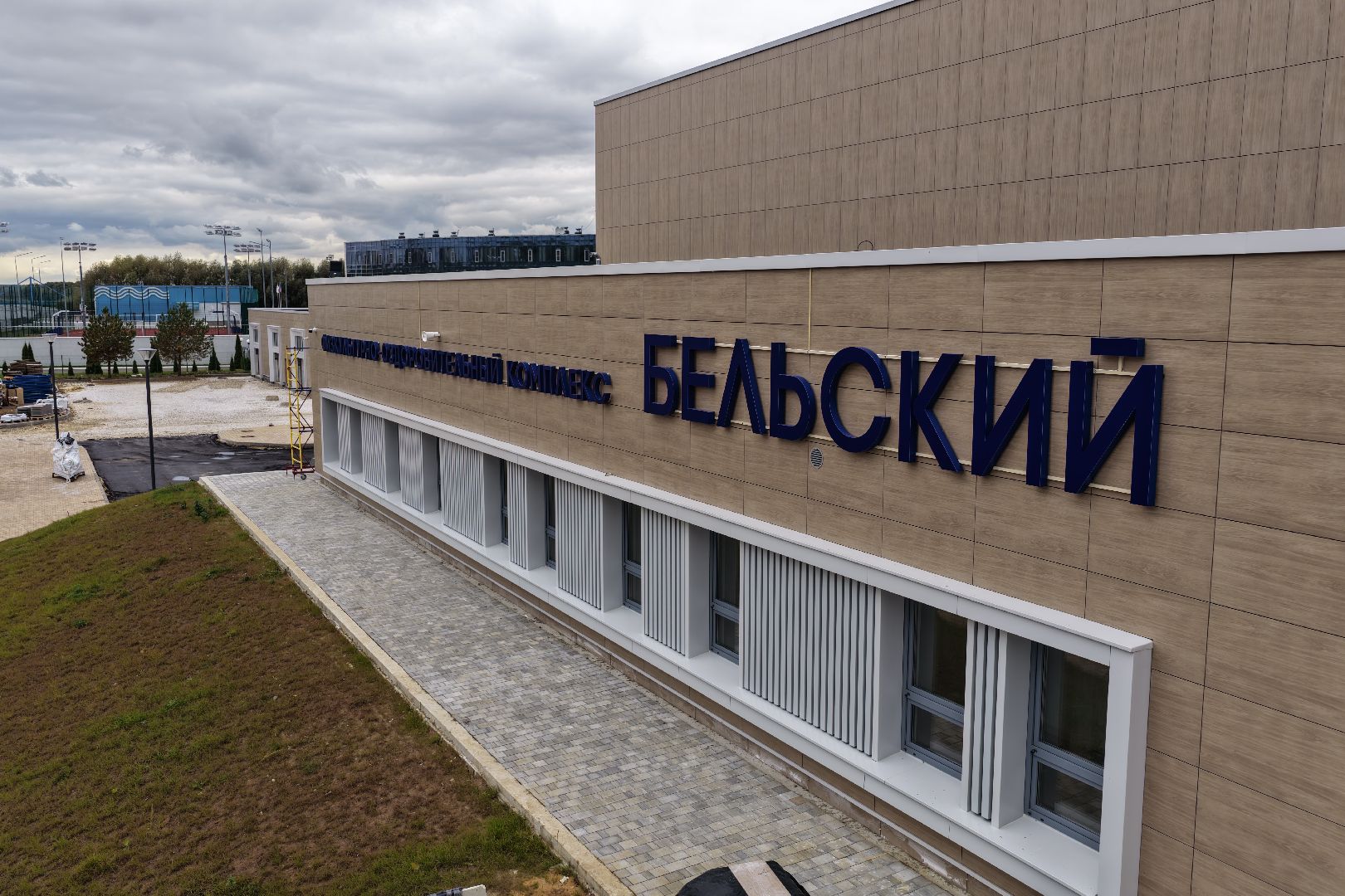 видео с коптера, фок в бронницах,  эллинг в бронницах,