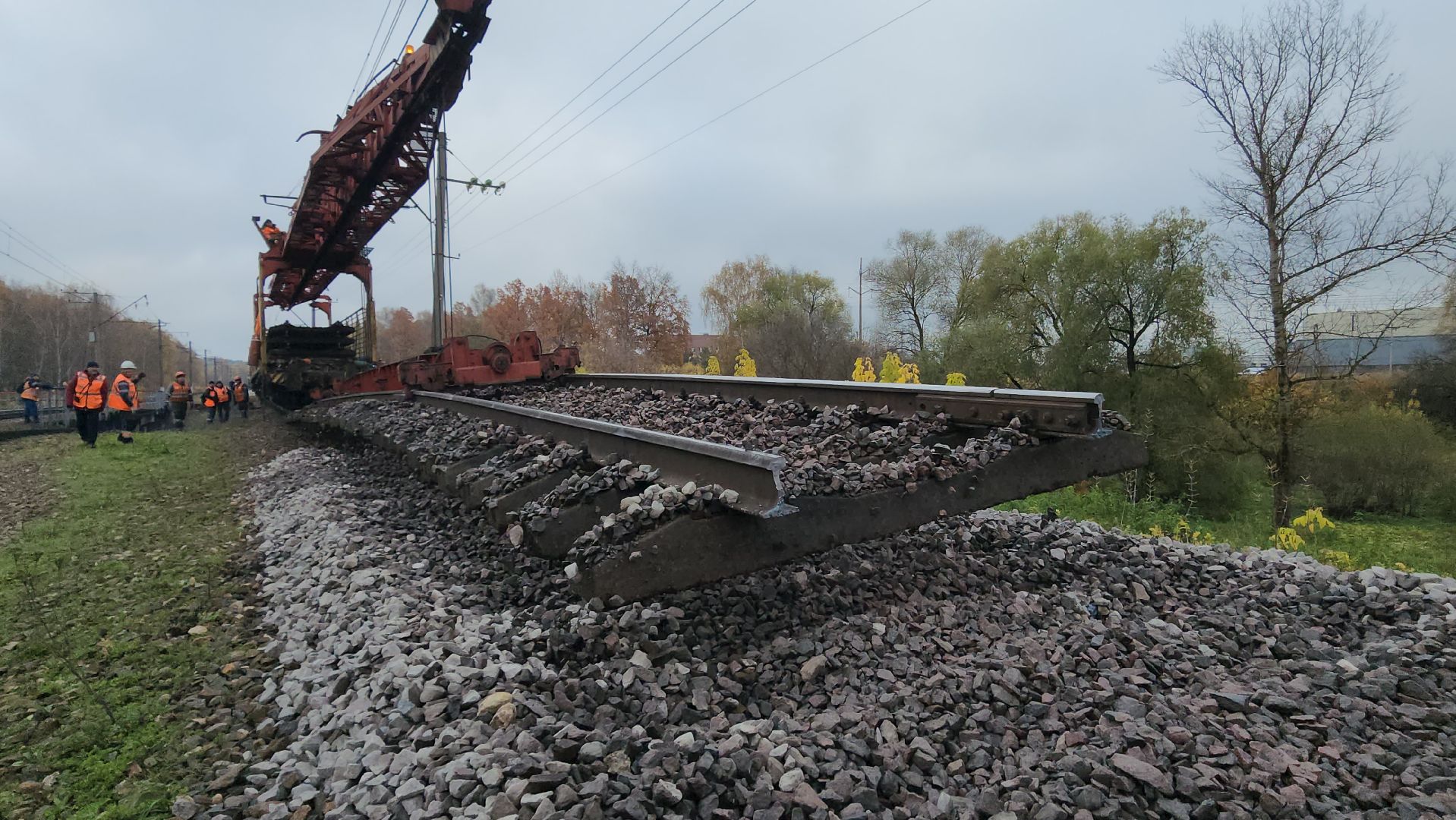 Истра, Железная дорога, Железнодорожная станция, Ремонт, Дороги,