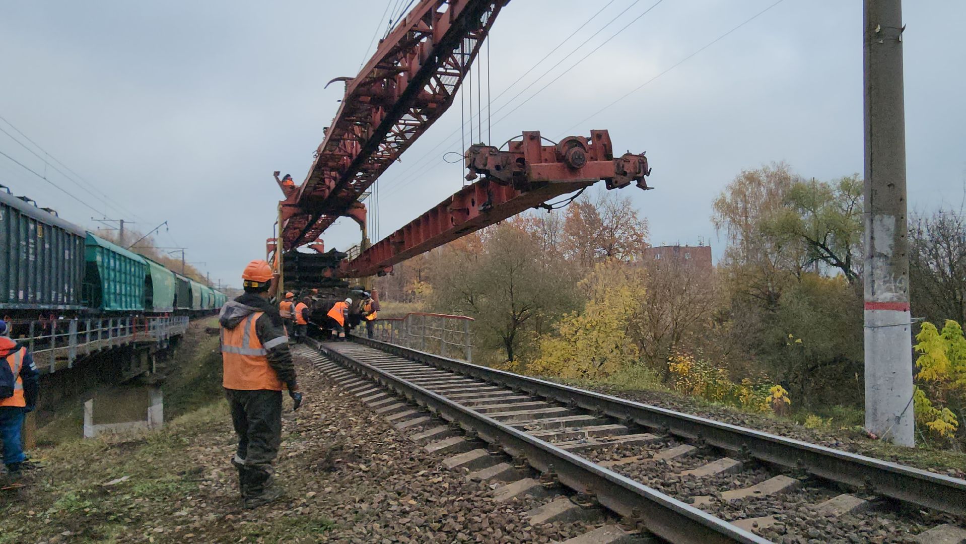 Истра, Железная дорога, Железнодорожная станция, Ремонт, Дороги,