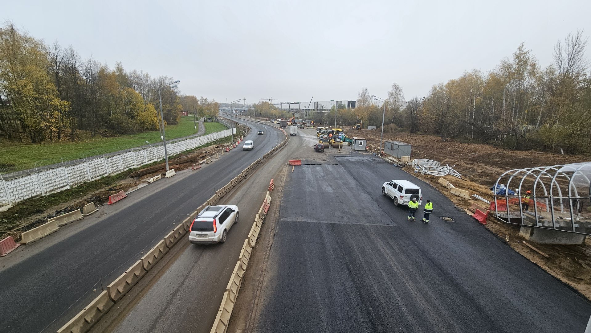 мытищи, афанасовское шоссе, реконструкция шоссе, дорога, ремонт,