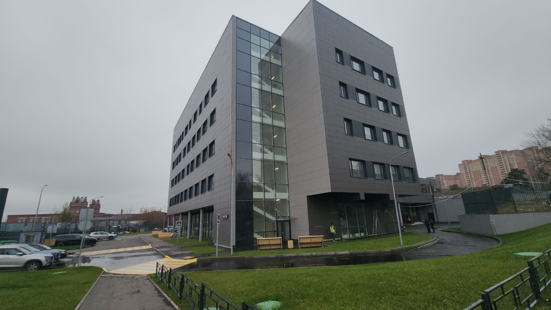 Строительство, новая поликлиника, люберцы, поселок октябрьский,