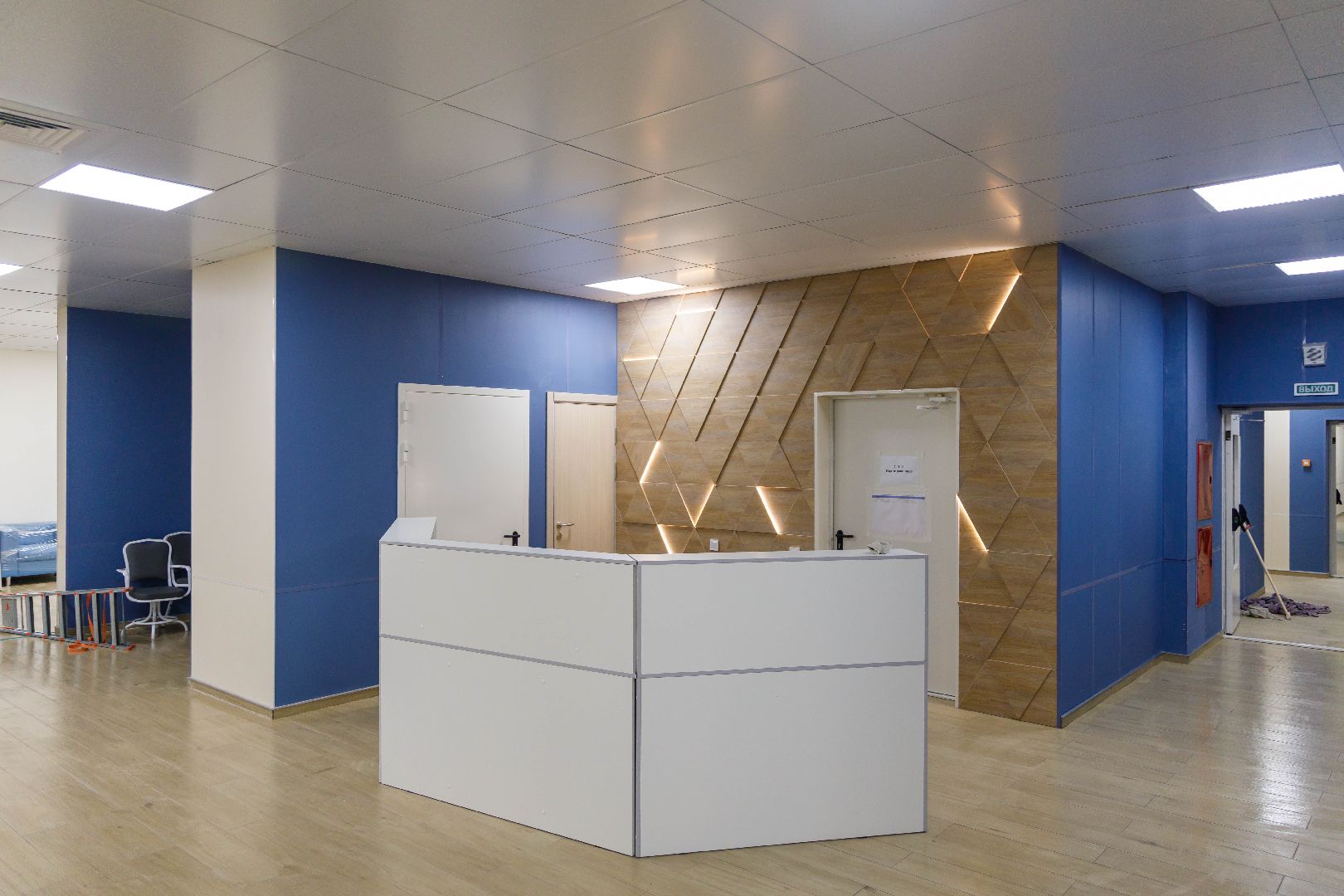 Строительство, новая поликлиника, люберцы, поселок октябрьский,