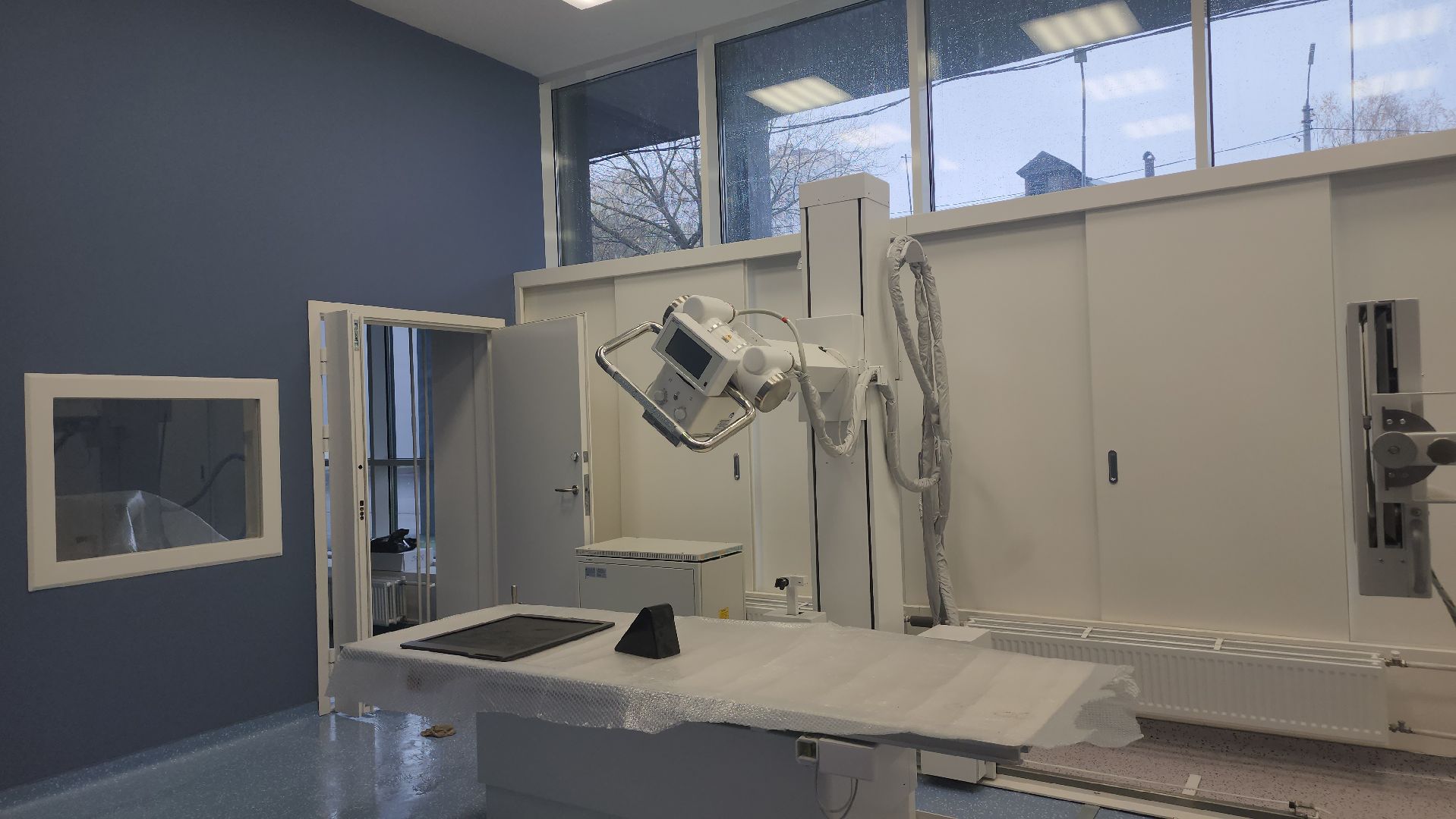 Строительство, новая поликлиника, люберцы, поселок октябрьский,