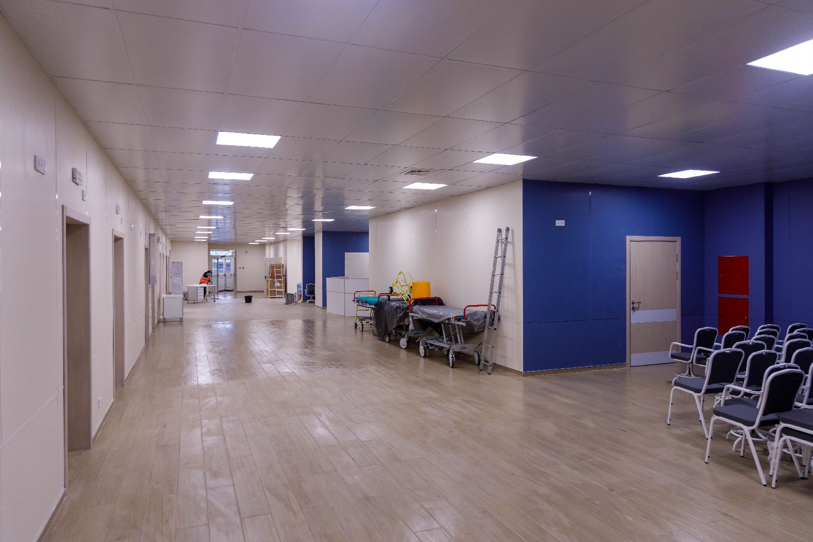 Строительство, новая поликлиника, люберцы, поселок октябрьский,