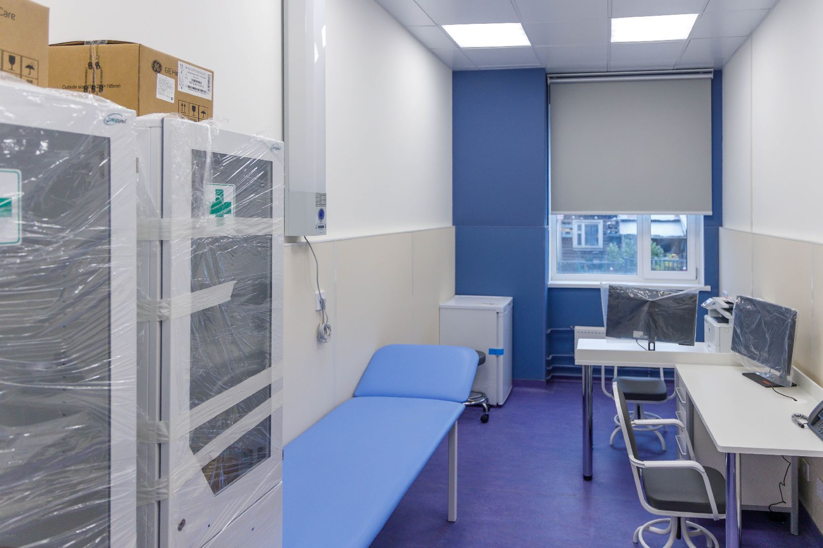 Строительство, новая поликлиника, люберцы, поселок октябрьский,